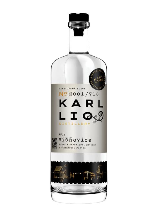 Karlliq distillery Karlliq Višňovice 48% 0,5l