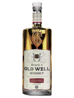 Destilérka Svach (Svachovka) Svach ́s Old Well whisky Bourbon a Sherry 42,4% 0,5l