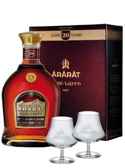 Ararat 20Y Nairi 0,7 40% + 2 skleničky