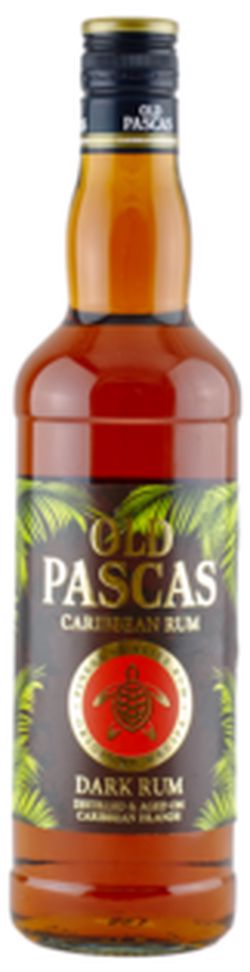 Old Pascas Dark Rum 37,5% 0,7L