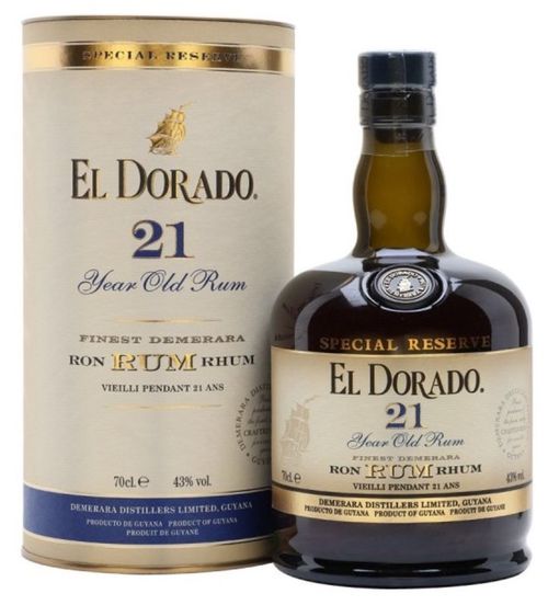 Rum El Dorado 21YO 0,7l 43%
