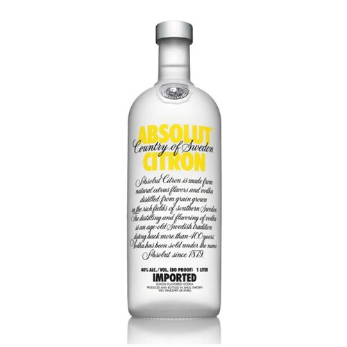 Vodka Absolut citron 40% 1l