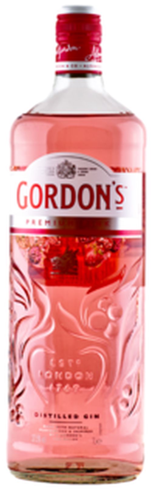 Gordon's Premium Pink 37,5% 1L