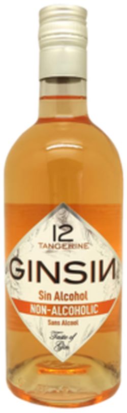 Gin Sin Premium Tangerine Alcohol Free 0,0% 0,7L